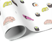 Sushi en Sashimi Cadeaupapier (Rol Hoek)