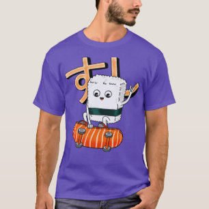Sushi en Skateboard T-shirt