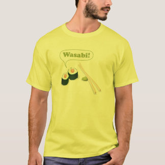sushi en wasabi t-shirt