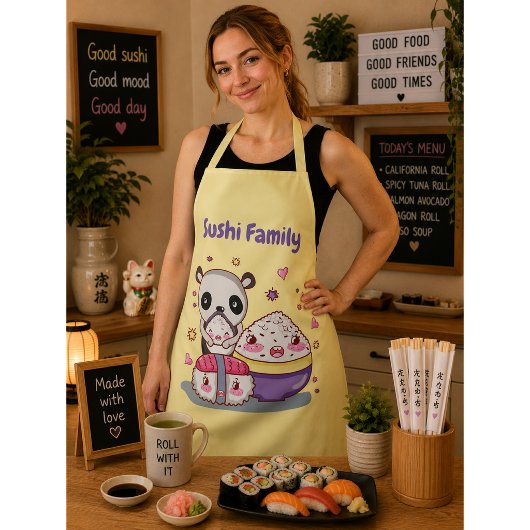 Sushi Familie Schort