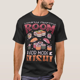 Sushi Fan Japans Voedsel Keuken Japan Cultuur T-shirt