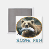 Sushi Fan Magneet (Voorkant / Achterkant)