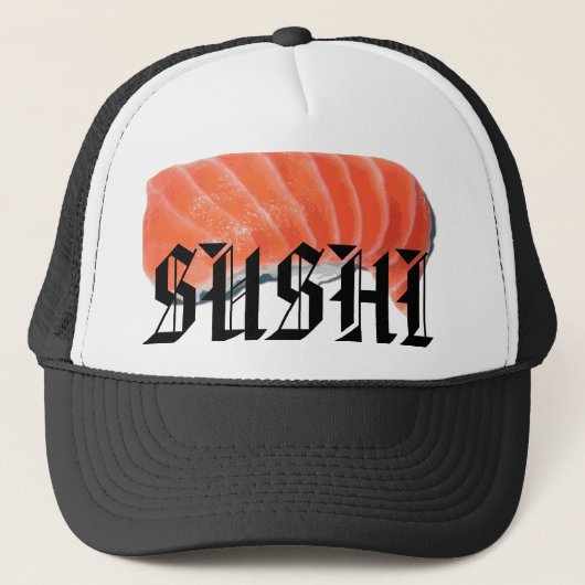 SUSHI FANAAT TRUCKER PET (Voorkant)