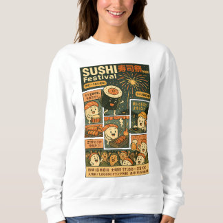 Sushi Festival Poster Design Trui