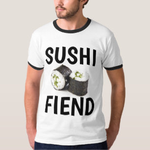 SUSHI FIEND, California Roll T-shirts