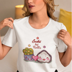 Sushi Finds Rolls Kawaii Sushi T-Shirt