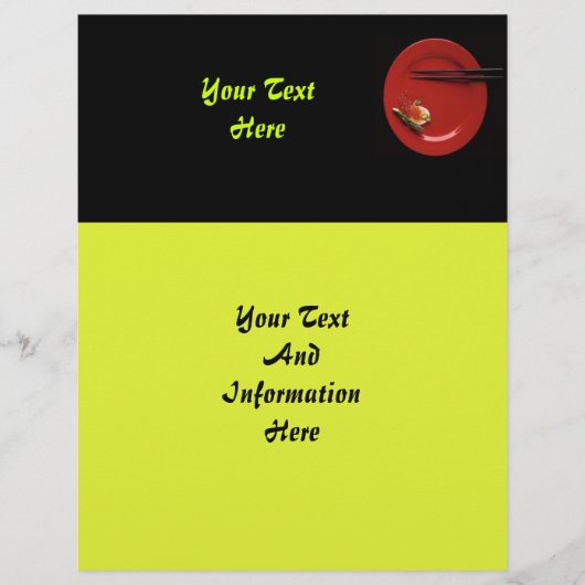 Sushi Flyer (Voorkant)
