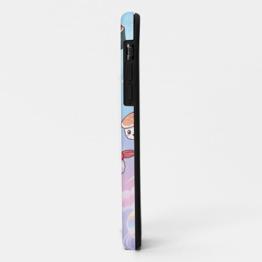 Sushi Flying in Pastel Galaxy Sky Case-Mate iPhone Case (Achterkant/links)
