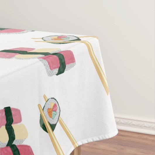 Sushi Foodie Hipster Tablecloth Tafelkleed (Voorbeeld)