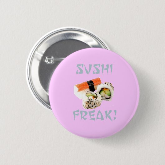 Sushi Freak Button (Voorkant /achterkant)