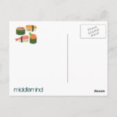 Sushi Friends Briefkaart (Achterkant)