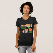 Sushi Friends T-shirt (Voorkant volledig)