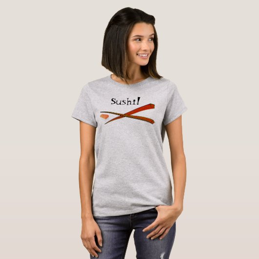 Sushi Front - Wasabi - Terug T-shirt (Voorkant volledig)