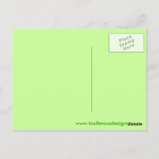 Sushi Fun Briefkaart (Achterkant)