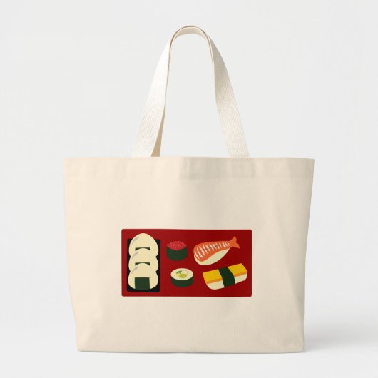 Sushi Fun Canvas tas (Voorkant)