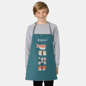 Sushi Fun gepersonaliseerd Schort (Gedragen)