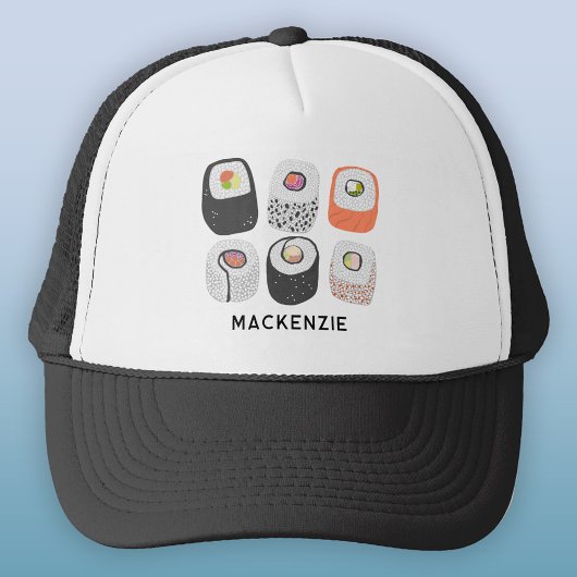 Sushi Fun Japanse Food Art gepersonaliseerd Trucker Pet