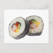Sushi - Futomaki Briefkaart (Voorkant)