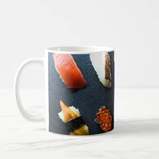 Sushi Geometry – Modern Nigiri Collection Koffiemok (Links)