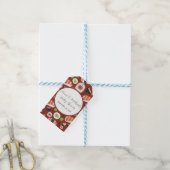 Sushi geslachtsneutraal Baby shower Cadeaulabel (Met Touw)