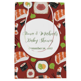 Sushi geslachtsneutraal Baby shower Medium Cadeauzakje