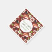 Sushi geslachtsneutraal Baby shower Servet (Hoek)