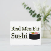 Sushi Gezegde Briefkaart (Staand voorkant)