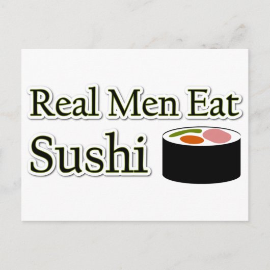 Sushi Gezegde Briefkaart (Voorkant)