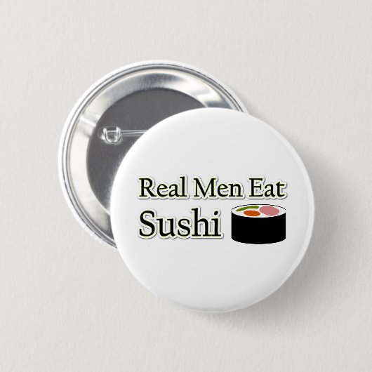 Sushi Gezegde Ronde Button 5,7 Cm (Voorkant /achterkant)