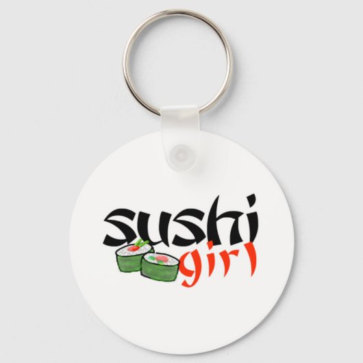 Sushi Girl Sleutelhanger (Voorkant)