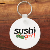 Sushi Girl Sleutelhanger (Voorkant)