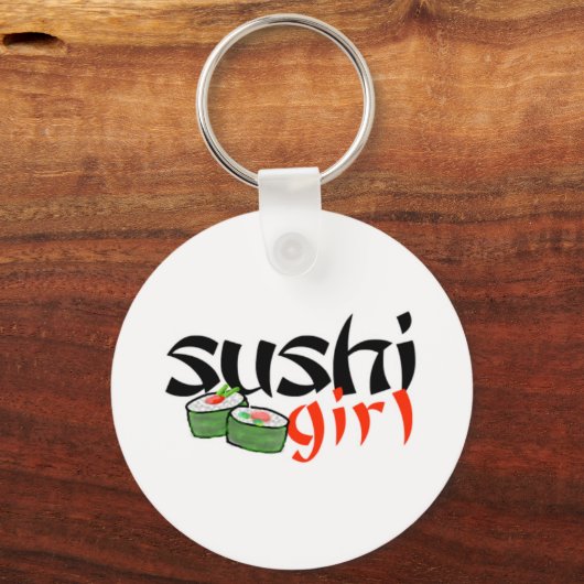 Sushi Girl Sleutelhanger (Voorkant)