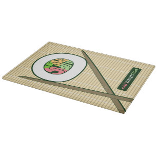 Sushi Glass Cutting Board Snijplank