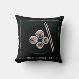 Sushi gooit kussens