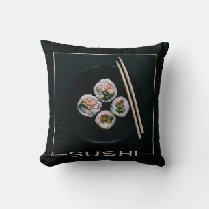 Sushi gooit kussens