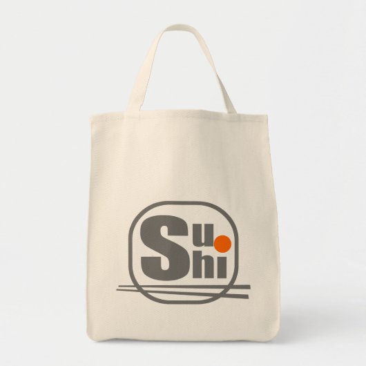 Sushi Grocery Canvas tas (Voorkant)
