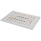 Sushi Guide Cutting Board – Japanese Food Chart Snijplank (Hoek)