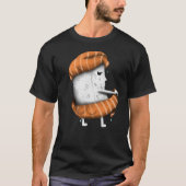 Sushi-handdoek T-shirt (Voorkant)