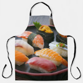 Sushi Harmony Apron – Classic Nigiri Delight Schort (Voorkant)
