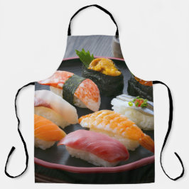 Sushi Harmony Apron – Classic Nigiri Delight Schort