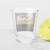 Sushi Harmony Glass – Japanese Food Art by SUSHIMI Shot Glas (Achterkant)