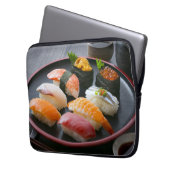 Sushi Harmony – Japanese Nigiri Laptop Sleeve (Voorkant Links)