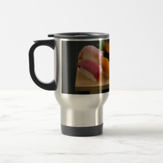 Sushi Harmony – Japanese Nigiri Set Travel Mug Reisbeker (Links)
