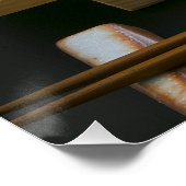 Sushi Harmony - Traditional Nigiri Sushi Art Print Perfect Poster (Hoek)