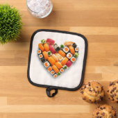 Sushi-hart Pannenlap (Top down)