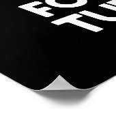 Sushi Het beste eten in de tonijn-verse grappige w Poster (Hoek)