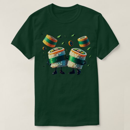 Sushi Hug 1 T-shirt (Design voorkant)