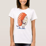 Sushi Hug Cute Kawaii Japans T-shirt<br><div class="desc">Als je graag sushi eet, moet je dit hilarische romantische Sushi Hug Cute Kawaii Japans Food t-shirt kopen voor een feest, Valentijnsdag of koop het voor een vriendje of een vriendin sushi minnaar met een gevoel van humor. Dit coole, grappige shirt heeft de knuffelende zalm en rijst. Het t-shirt is...</div>