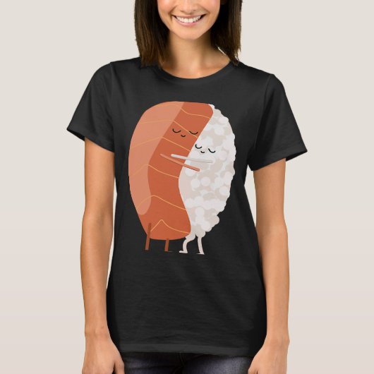Sushi Hug T-shirt (Voorkant)