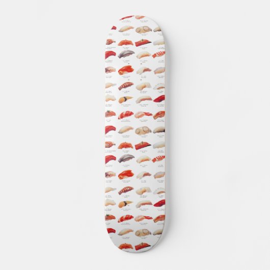 Sushi Identification skateboard (Voorkant)